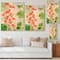 Designart - Vintage Goldfishes Among The Lotus Leaves - Nautical & Coastal Print on Natural Pine Wood